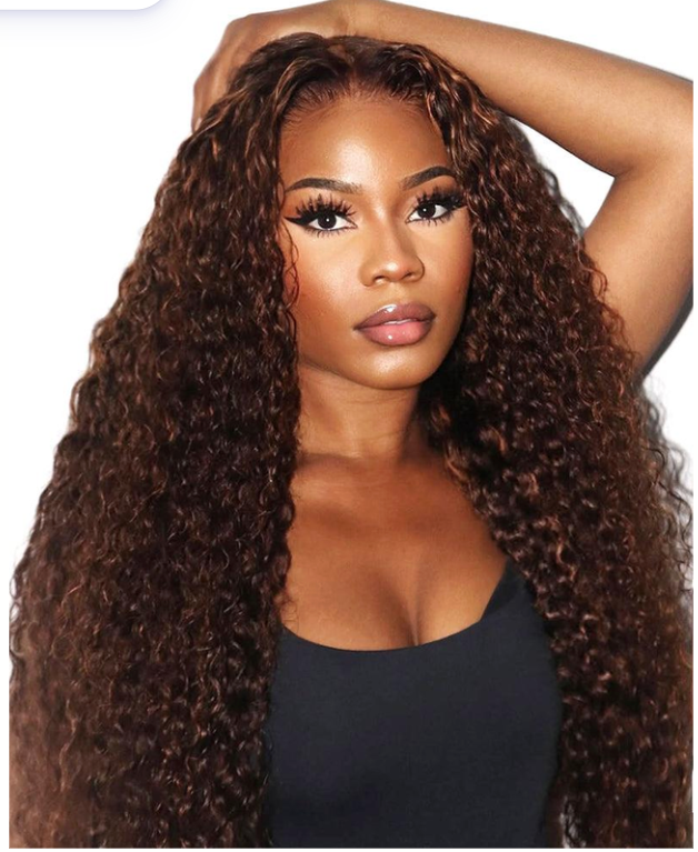 P4/27 highlight HD lace frontal wig